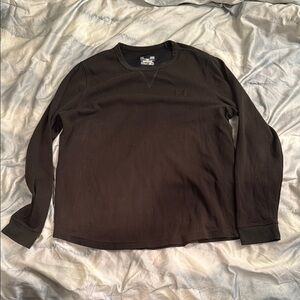Under Armour Black Crewneck Sweater Essential Comfort